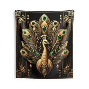 Luxe Peacock Wall Tapestries