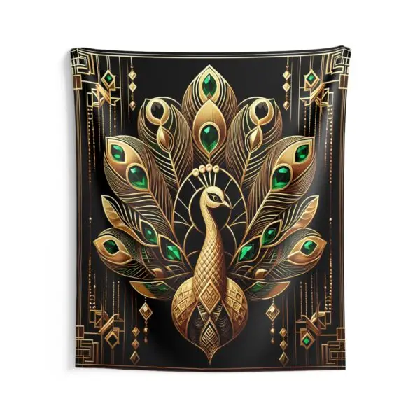 Luxe Peacock Wall Tapestries