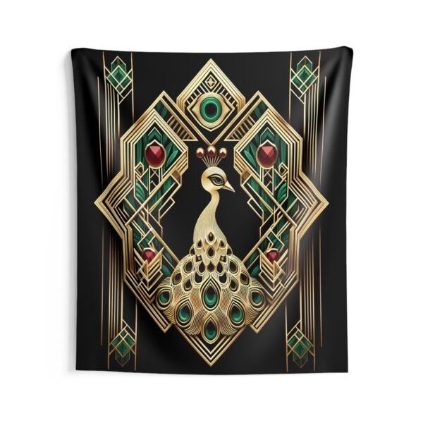 Elegant Peacock Wall Tapestries - Image 4